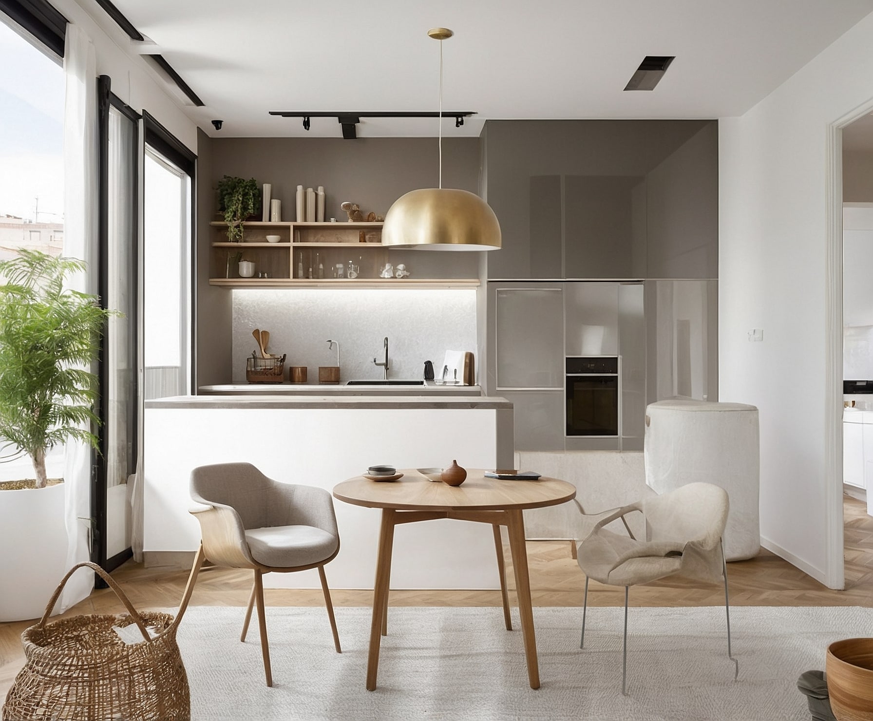 Renovación de apartamento moderno en Barcelona.